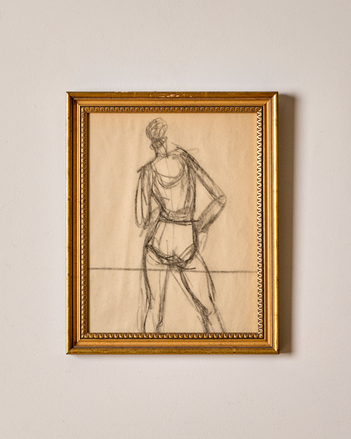 Figure Study in Graphite #2