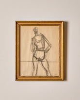Figure Study in Graphite #2