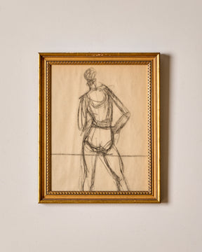 Figure Study in Graphite #2