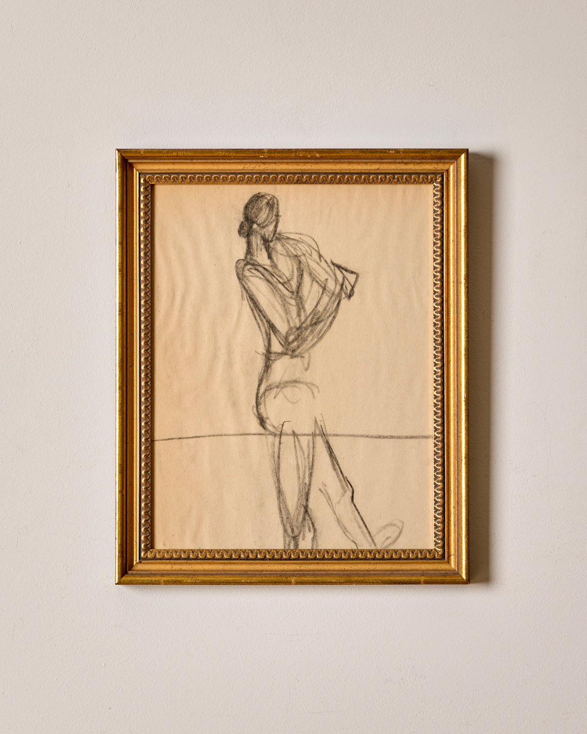 Figure Study in Graphite #3