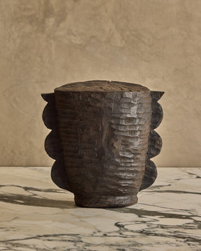 Ebonized Wood Sculpture