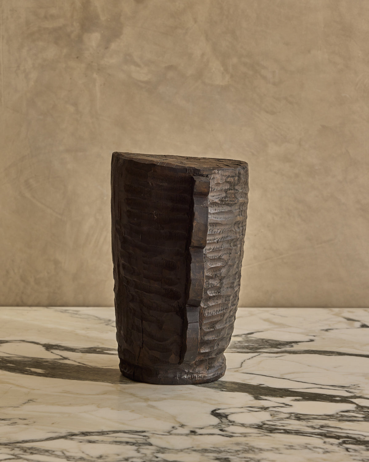 Ebonized Wood Sculpture