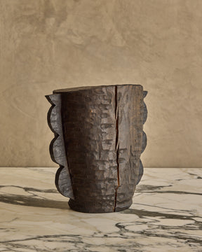 Ebonized Wood Sculpture