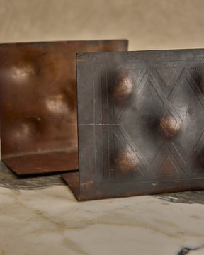 Pair of Metal Bookends