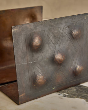 Pair of Metal Bookends