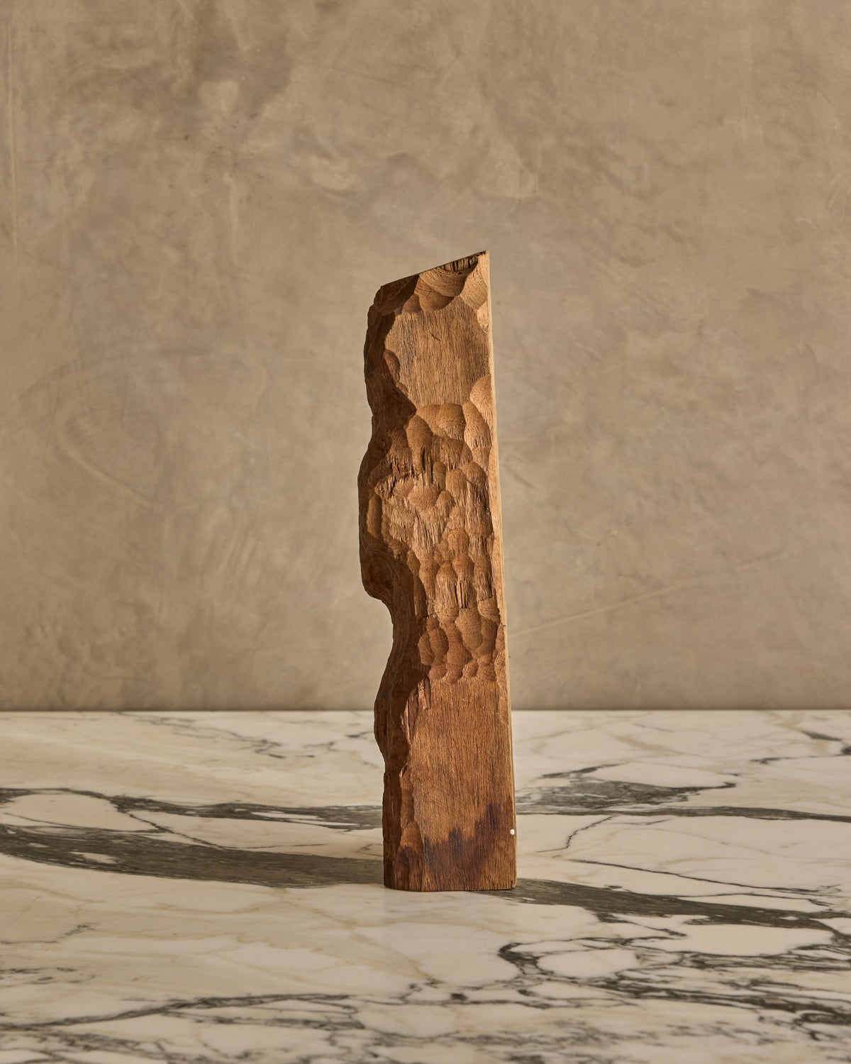 Wooden Torso Sculpture