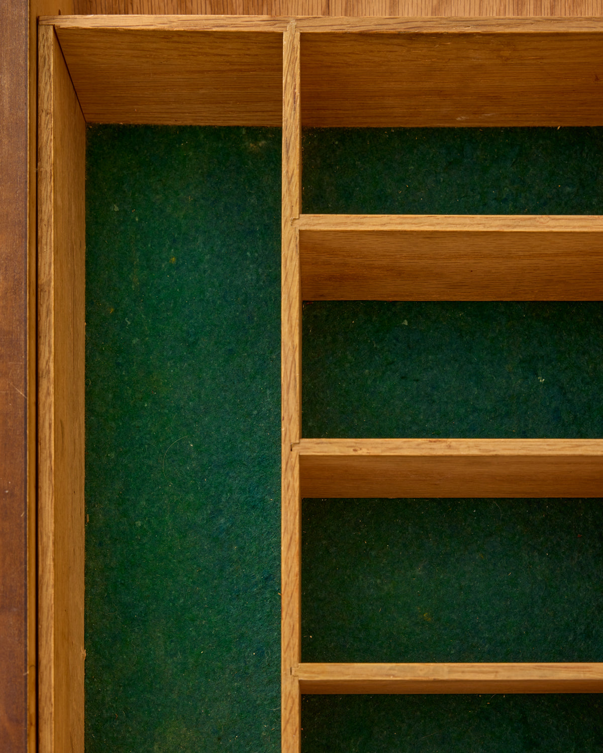 Mid-Century Fluted Walnut Sideboard