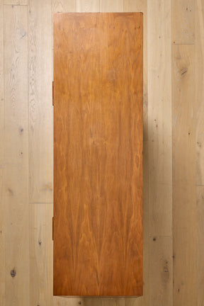 Mid-Century Fluted Walnut Sideboard