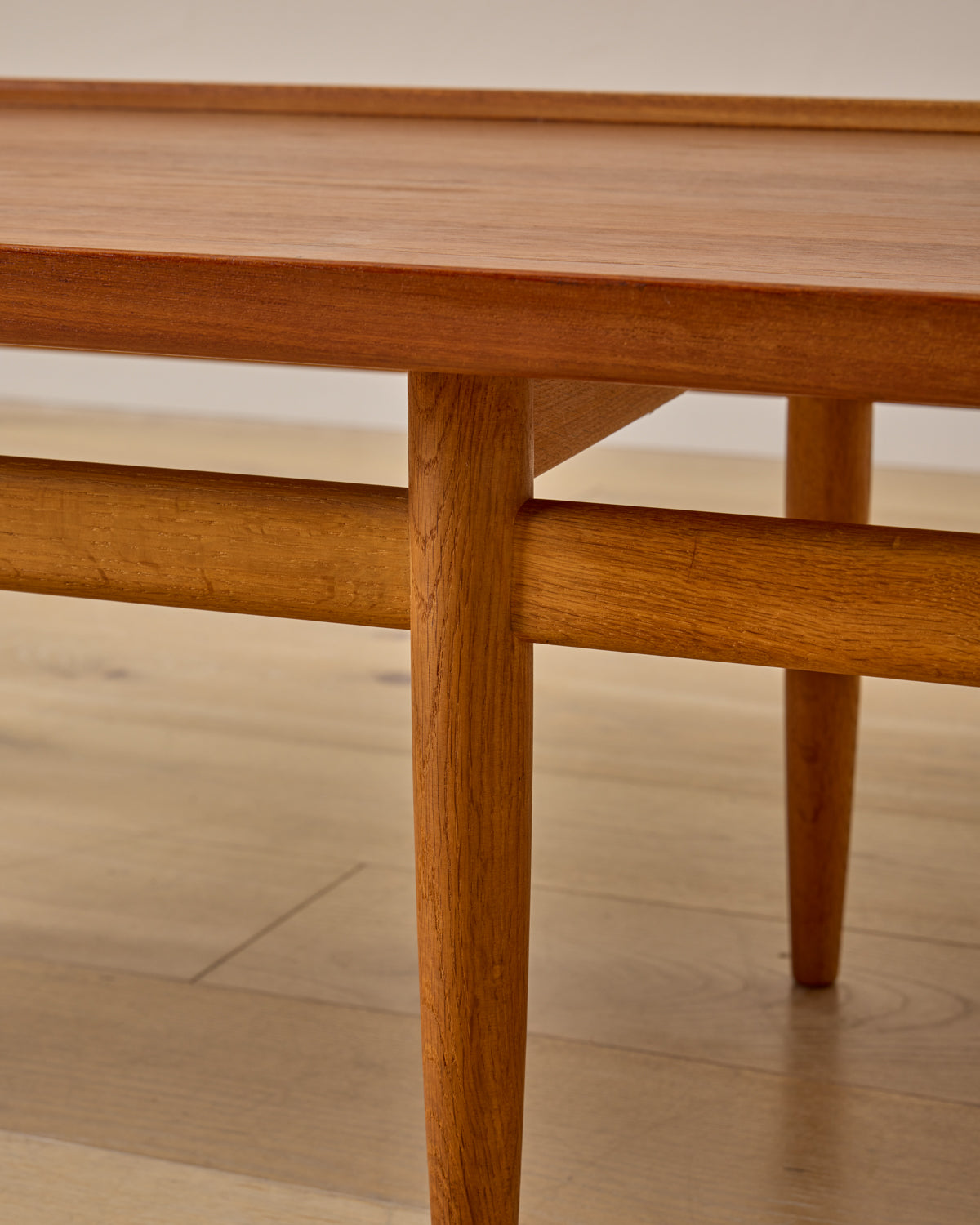 Danish Teak + Oak Coffee Table