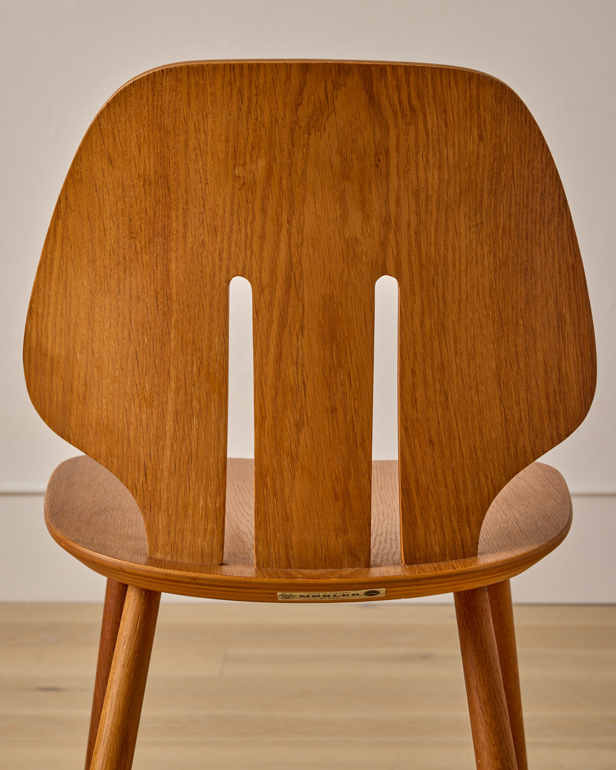 Oak Dining Chairs by Ejvind A. Johansson - Set of 4