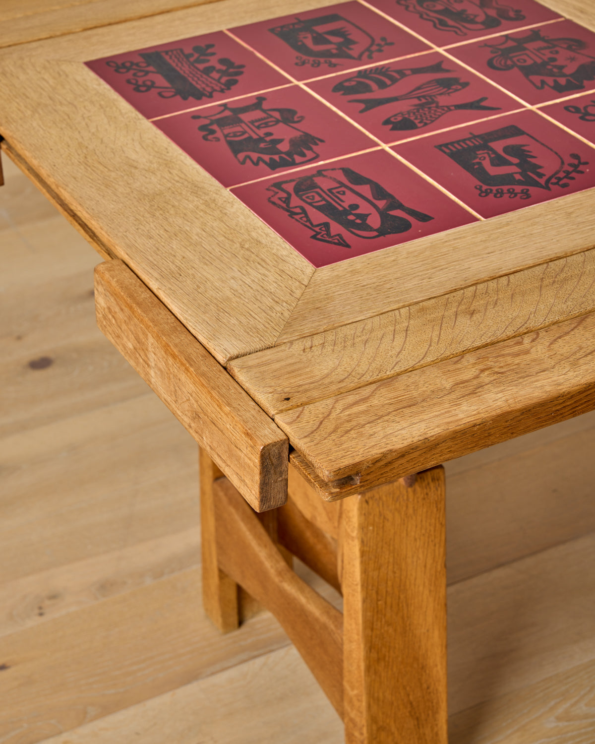 Ceramic Tile Convertible Table