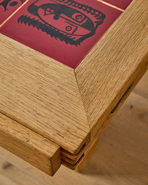 Ceramic Tile Convertible Table