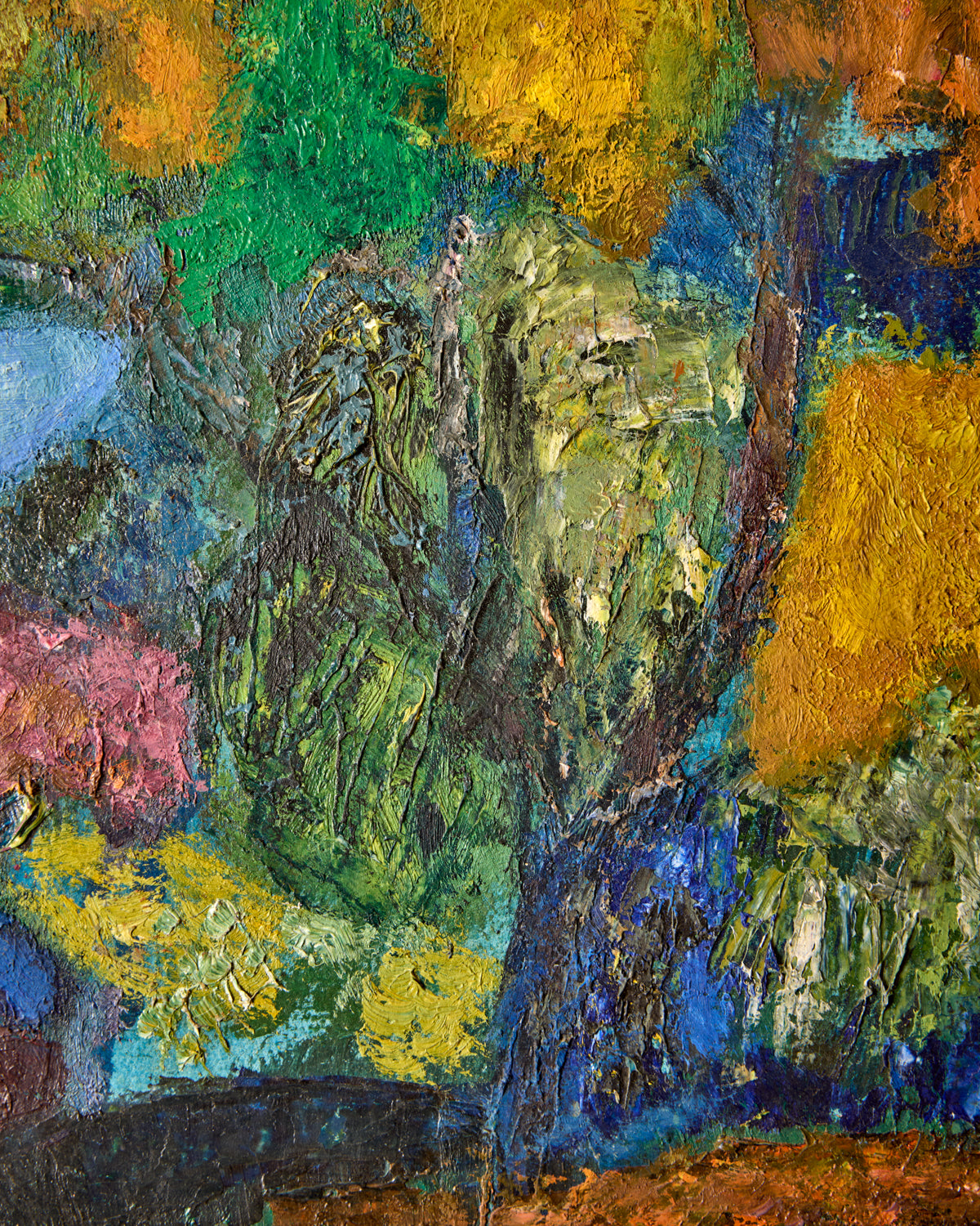 Abstract in Bright Color