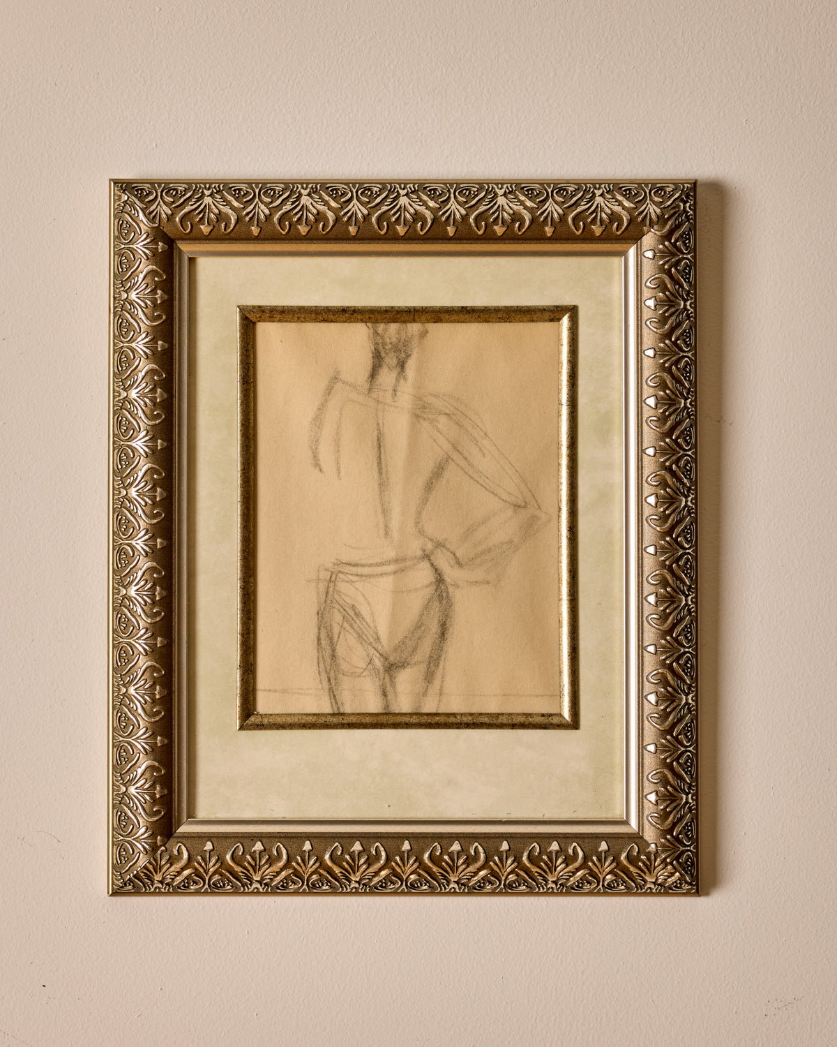 Figure Sketch in Graphite #6