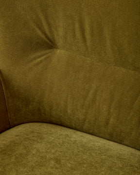 1950s Velvet Sofa by Theo Ruth