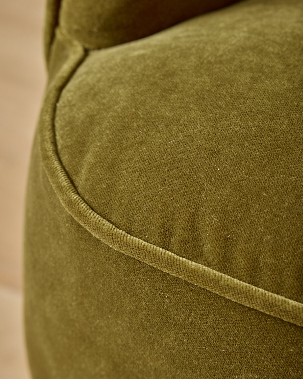 1950s Velvet Sofa by Theo Ruth