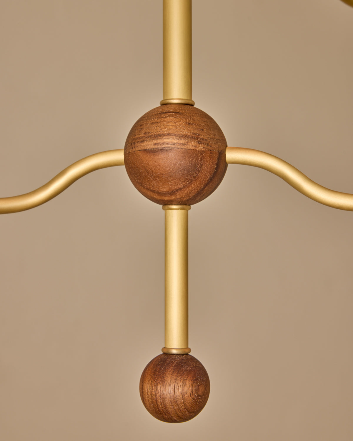 Baker Axis Chandelier - Three Tier