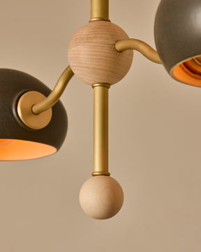 Baker Axis Chandelier - Three Tier