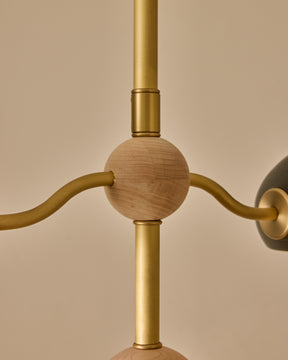 Baker Axis Chandelier - Three Tier