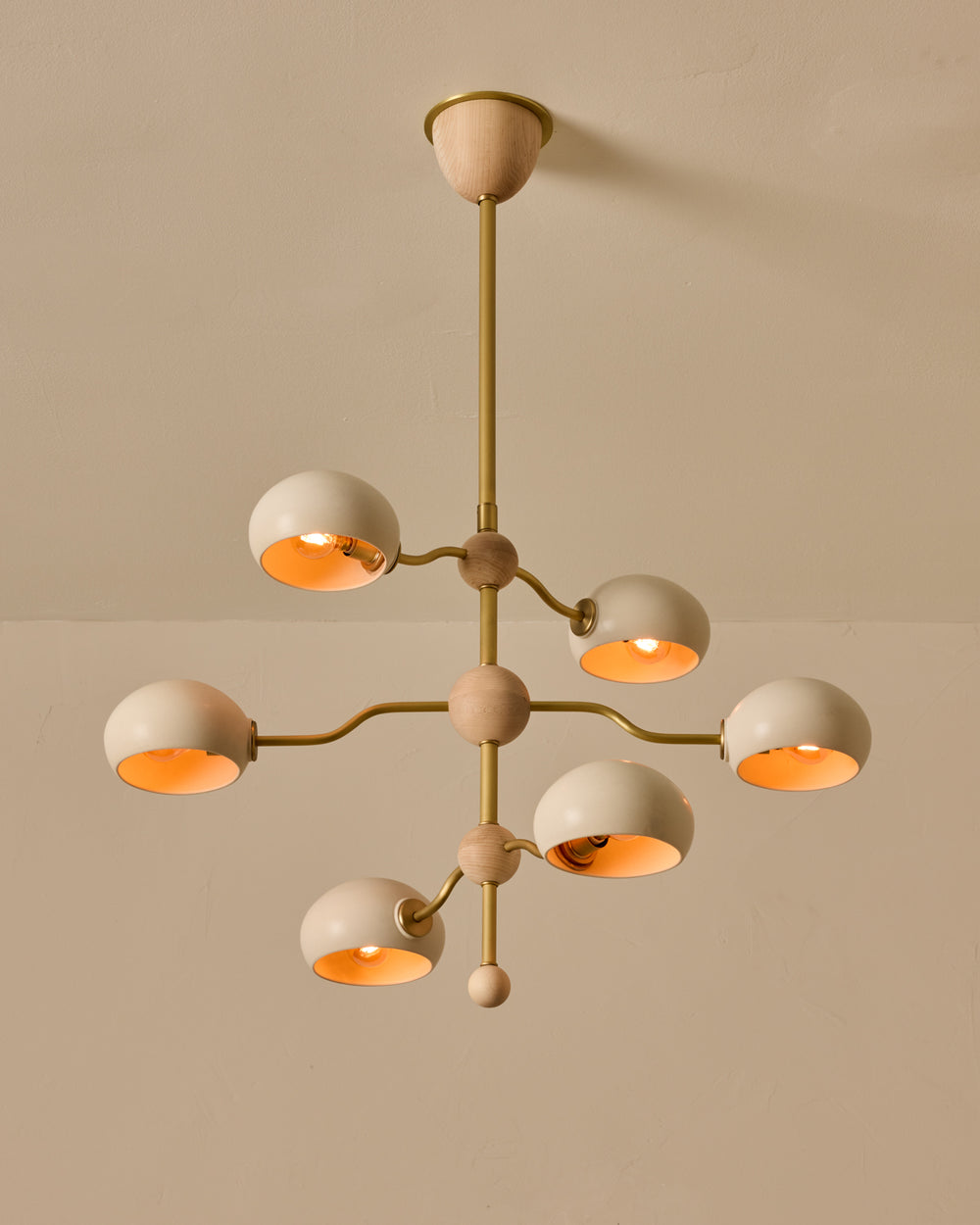 #shade-color_dove #Metal-+-Wood-Finish_Satin Brass / Clear Maple