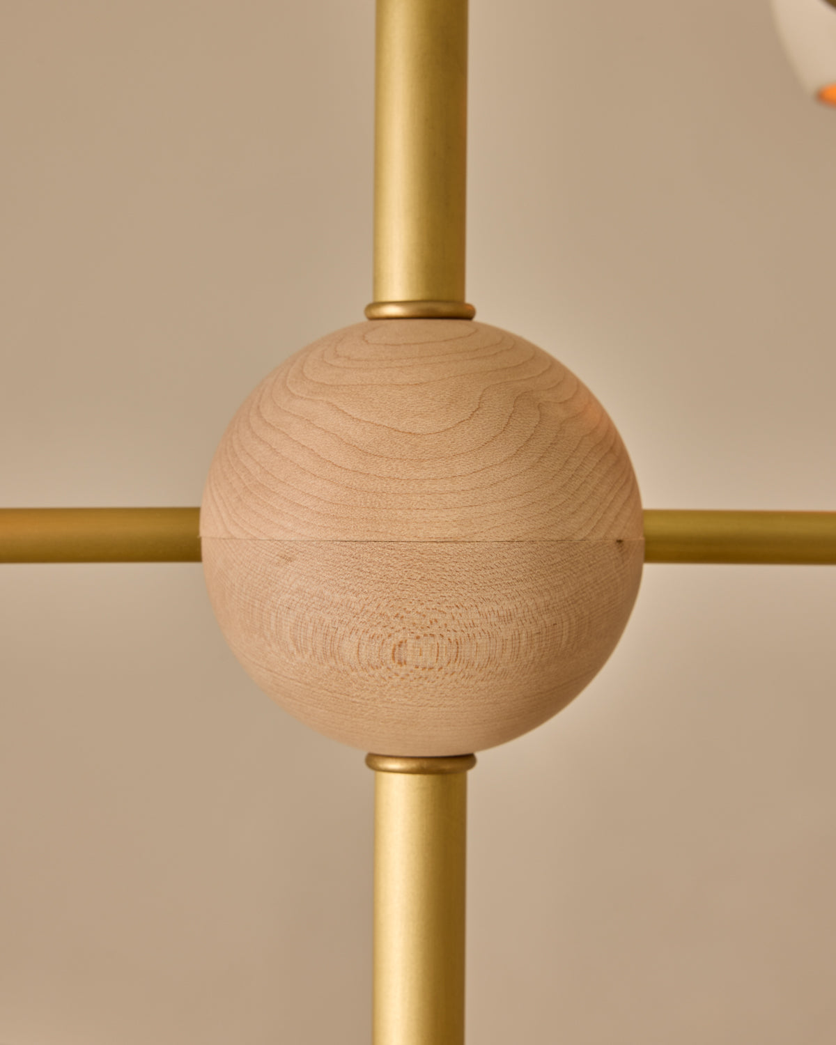 Baker Axis Chandelier - Three Tier