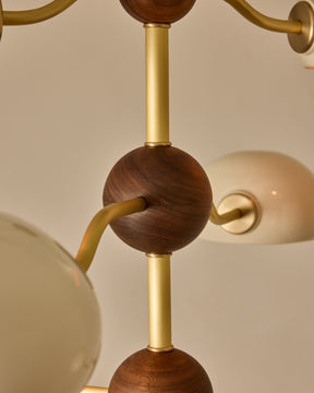 Baker Axis Chandelier - Four Tier