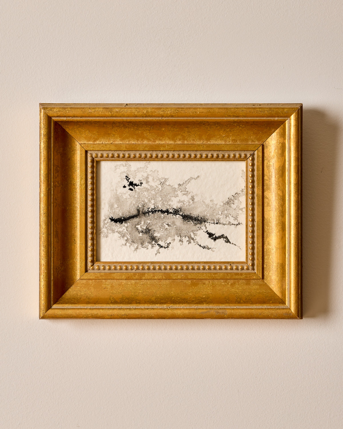Abstract in Gold Frame IV