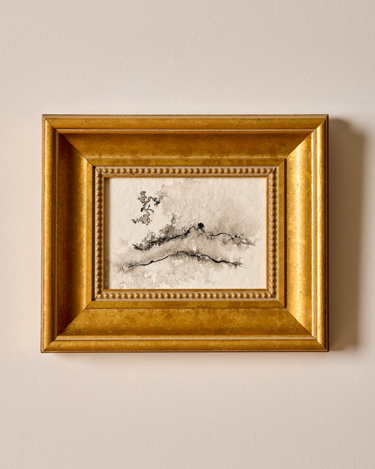 Abstract in Gold Frame VI