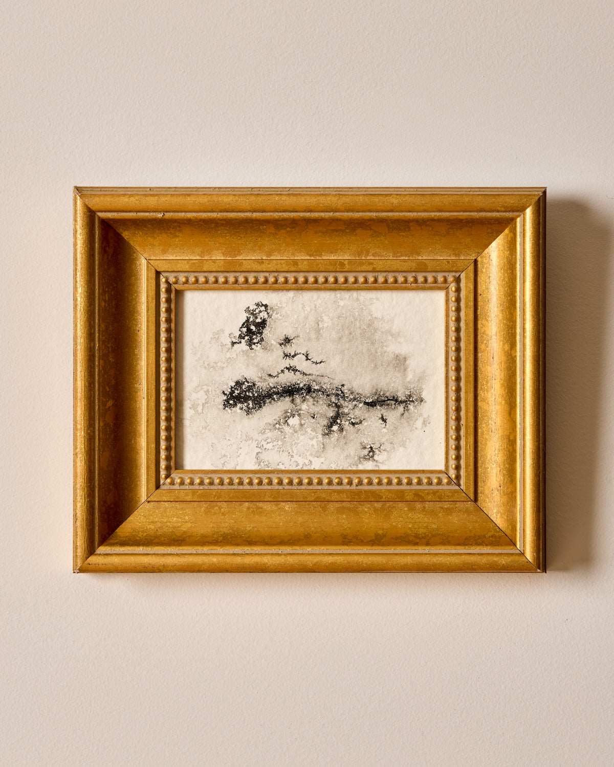 Abstract in Gold Frame V