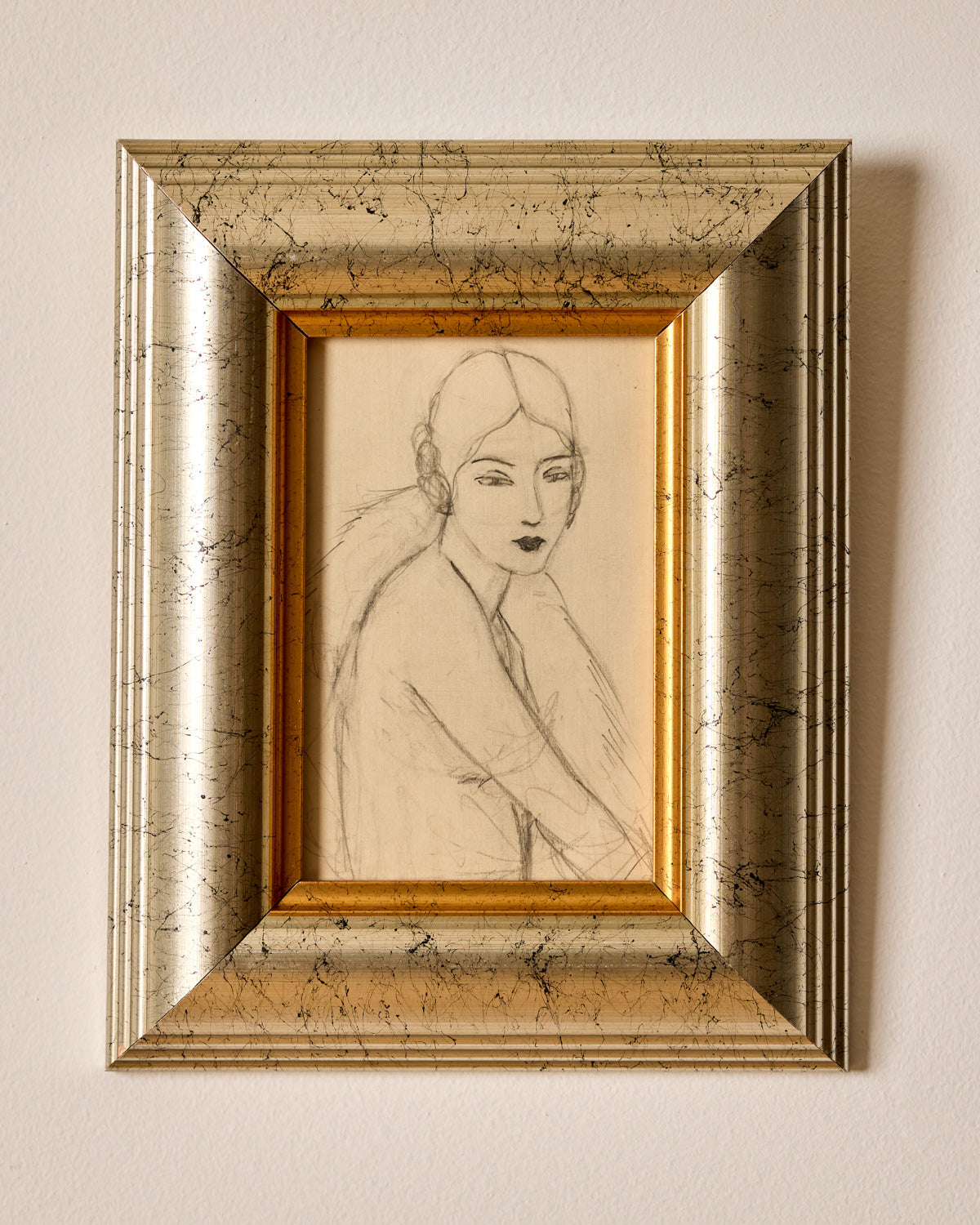 Portrait in Pencil on Paper