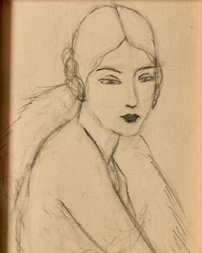 Portrait in Pencil on Paper
