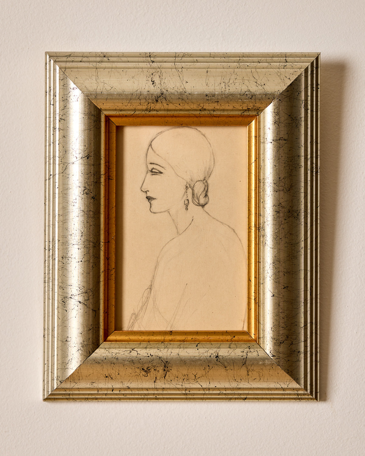 Portrait in Pencil on Paper II