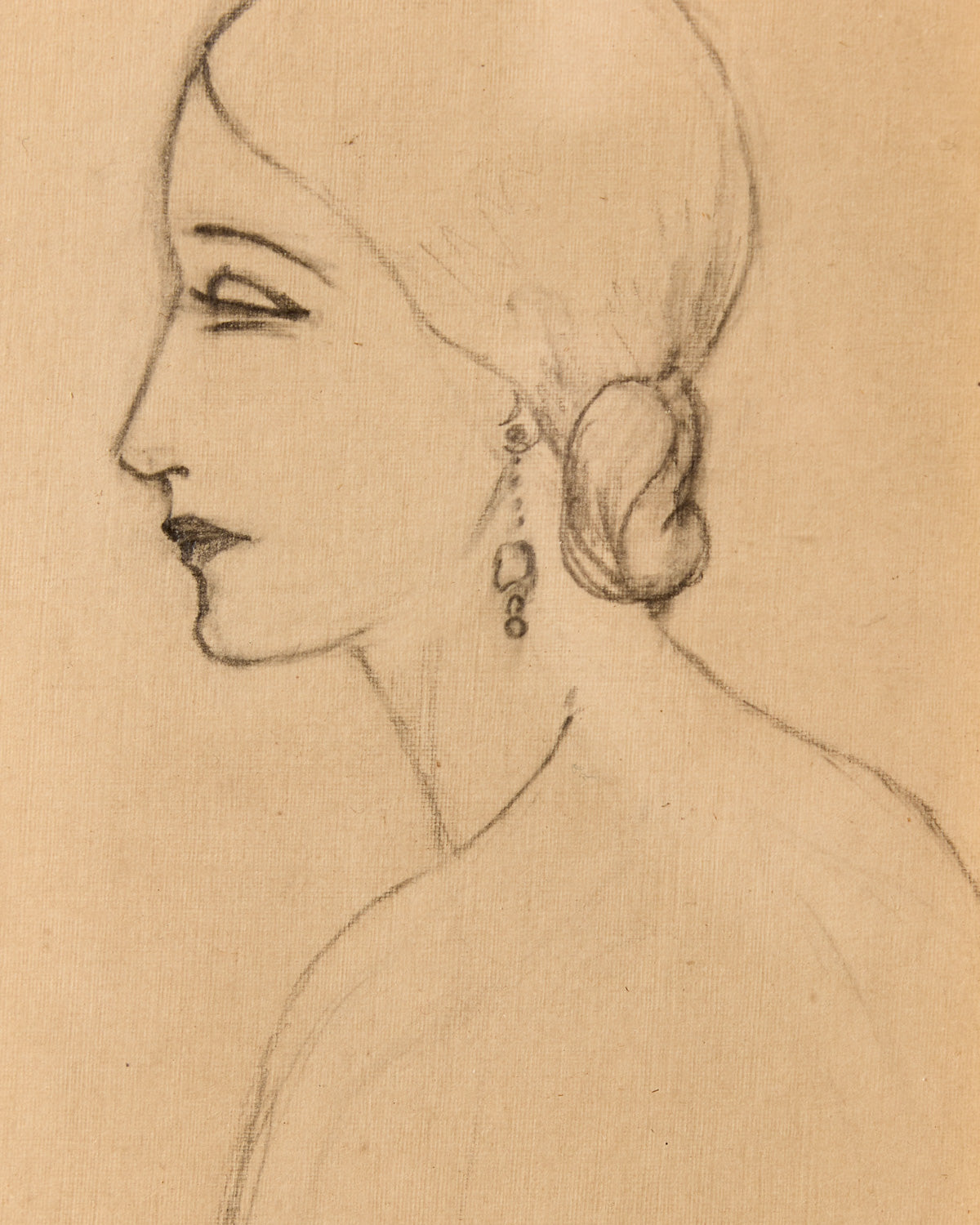 Portrait in Pencil on Paper II