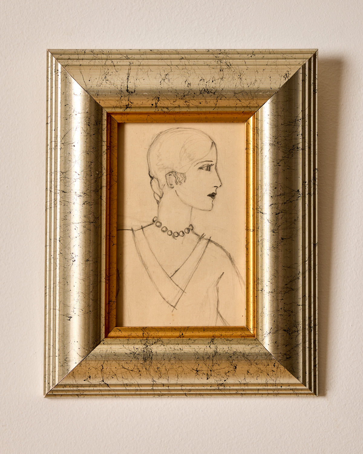 Portrait in Pencil on Paper III