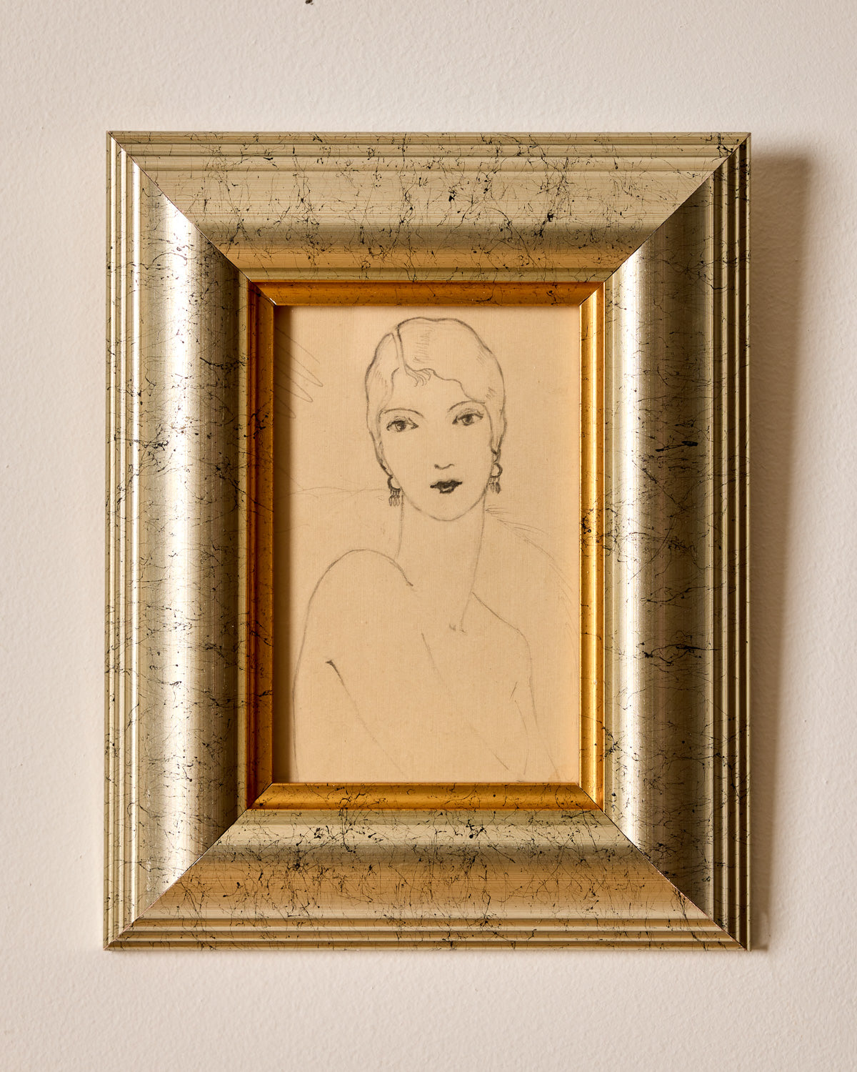 Portrait in Pencil on Paper IV