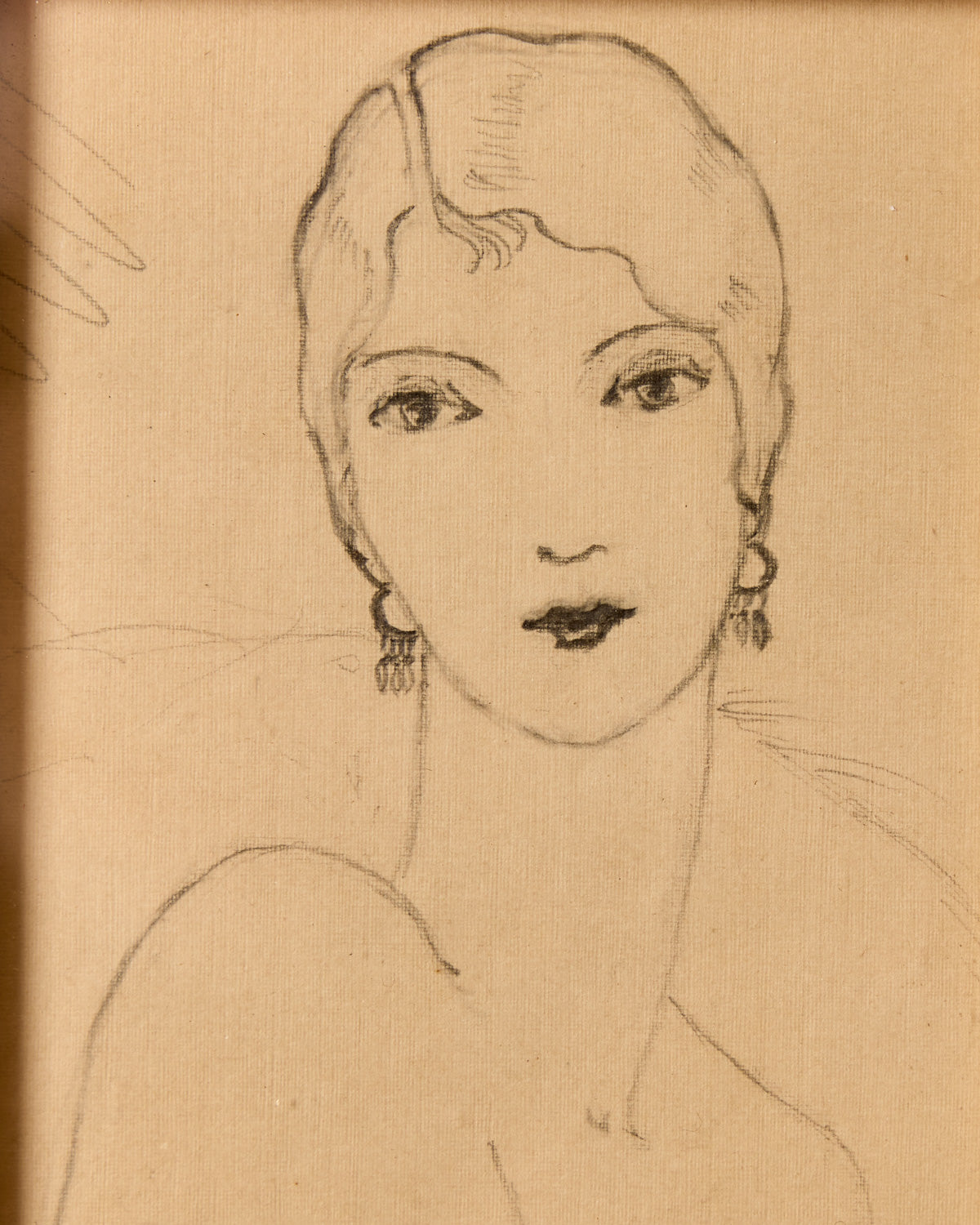 Portrait in Pencil on Paper IV