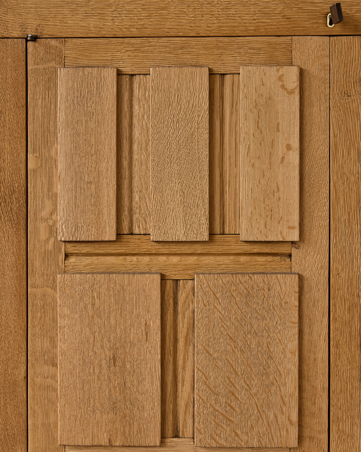Brutalist Oak Sideboard by De Coene