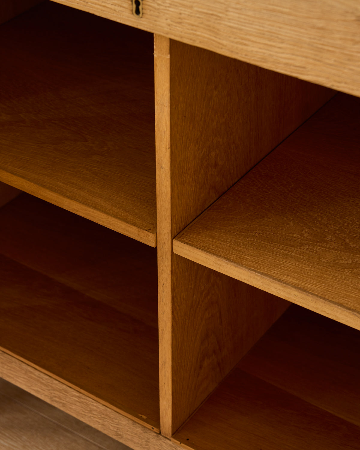 Brutalist Oak Sideboard by De Coene