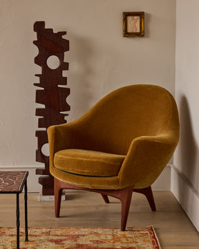 1950s Teak Easy Chair by Ib Kofod-Larsen