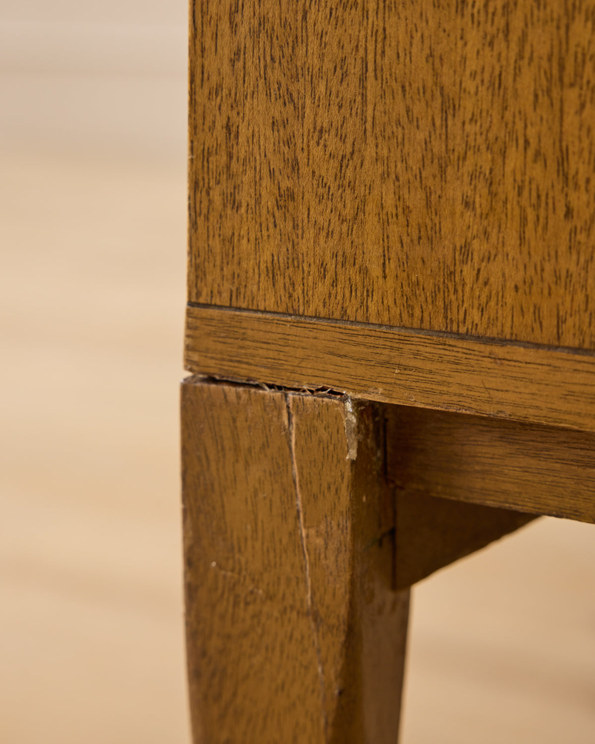 Mid-Century Brass "X" Base Double Dresser by Paul McCobb