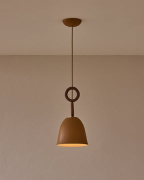 Mira Ceramic Pendant - Chestnut