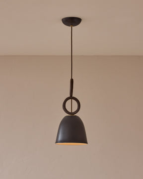 Mira Ceramic Pendant - Ebony