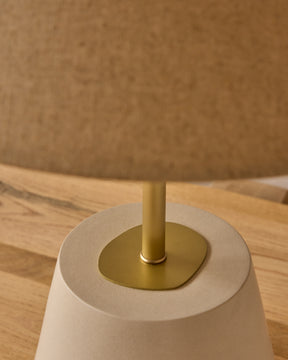 Noa Ceramic Table Lamp - Dogwood