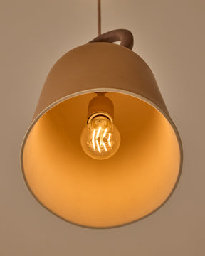 Willa Ceramic Pendant - Chestnut