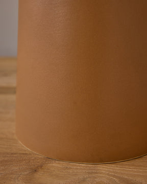 Willa Ceramic Table Lamp - Chestnut