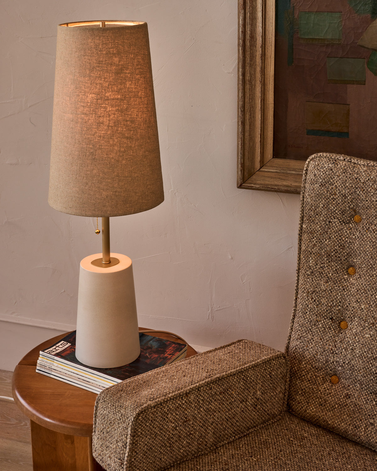 Layla Ceramic Table Lamp - Dogwood