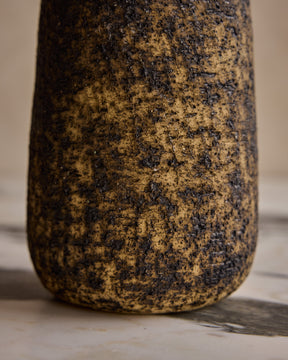 Pair of Birch Bark Ceramic Vessels
