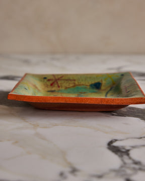 Ceramic Cat Tray
