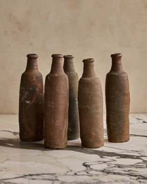 French Calvados Bottles - Set of 5