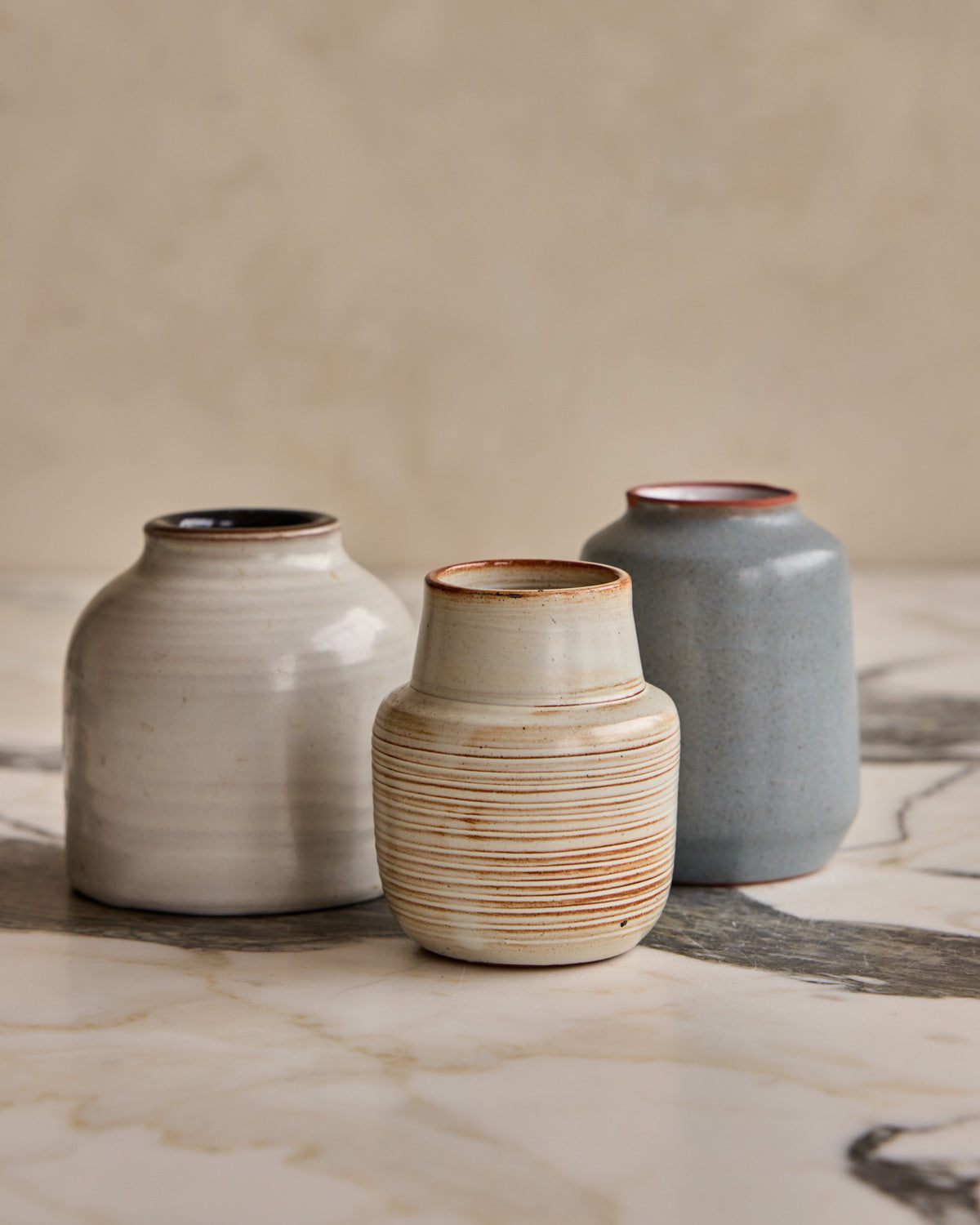Trio of Ceramic Vessels II